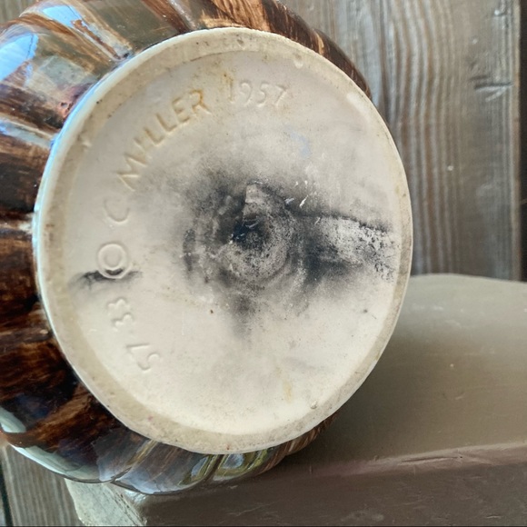 Vintage C. Miller Pitcher Carafe 1957 - Picture 8 of 10